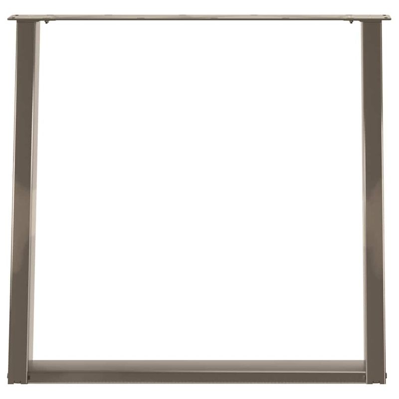 Casa si Gradina - Mobilier - Feronerie si accesorii mobila - Picioare pentru masa in forma de U 2 buc Otel natural Otel - Infinity.ro