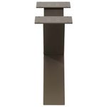 Casa si Gradina - Mobilier - Feronerie si accesorii mobila - Picioare pentru masuta cafea in forma X, 2 buc Otel natural Otel, mărime 50x(30-31) cm (80 mm) - Infinity.ro