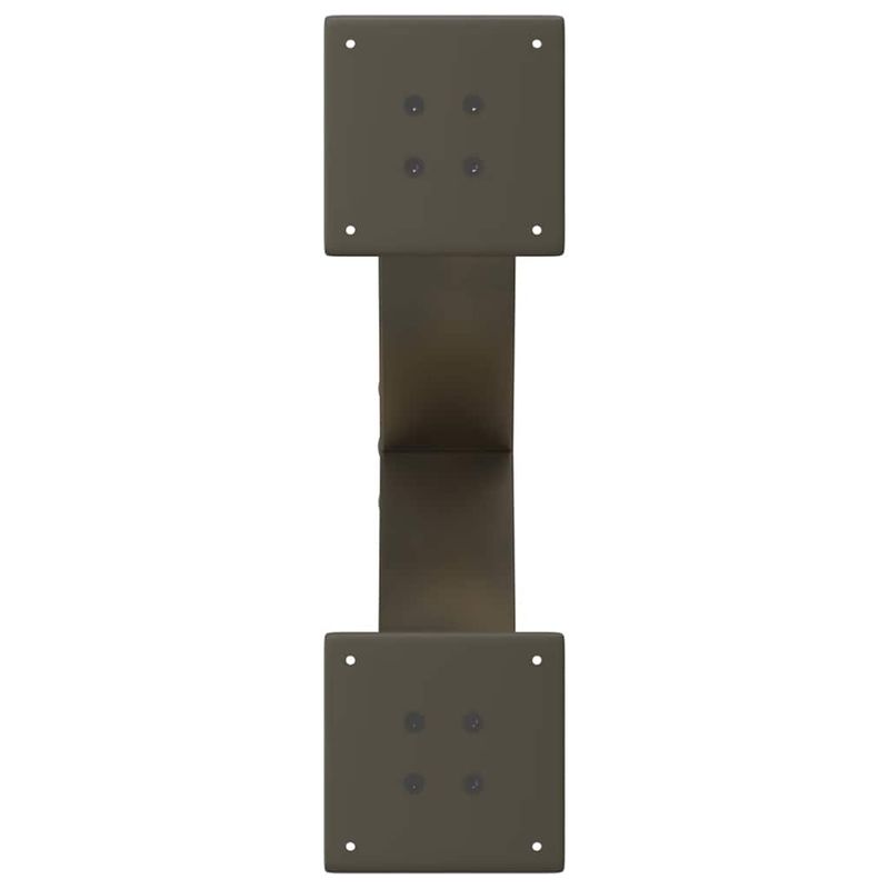 Casa si Gradina - Mobilier - Feronerie si accesorii mobila - Picioare pentru masuta cafea in forma X, 2 buc Otel natural Otel, mărime 50x(30-31) cm (80 mm) - Infinity.ro