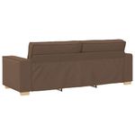 Casa si Gradina - Mobilier - Seturi de mobilier - Seturi living - Set de canapele cu perne, 2 piese, maro, textil - Infinity.ro