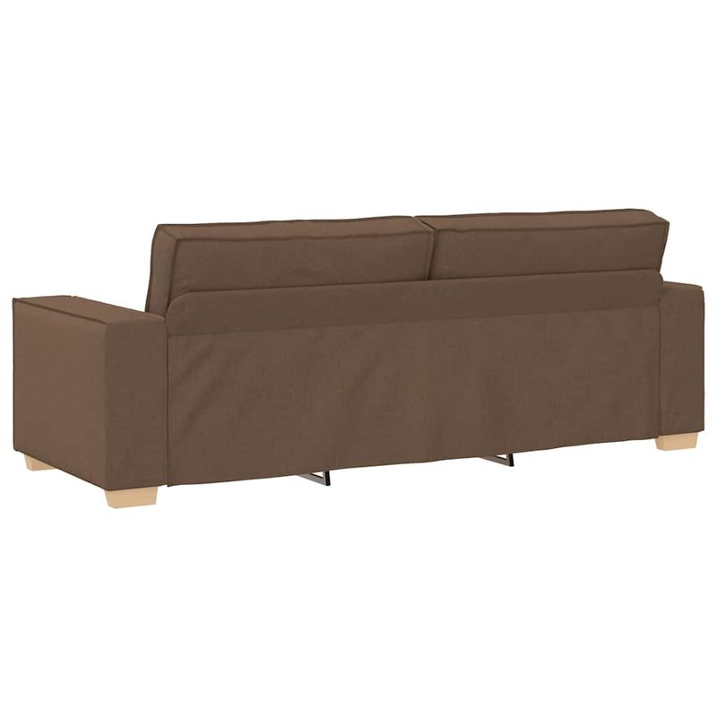 Casa si Gradina - Mobilier - Seturi de mobilier - Seturi living - Set de canapele cu perne, 2 piese, maro, textil - Infinity.ro