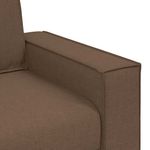 Casa si Gradina - Mobilier - Seturi de mobilier - Seturi living - Set de canapele cu perne, 2 piese, maro, textil - Infinity.ro