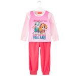 Fashion, accesorii si bijuterii - Copii - Lenjerie si pijamale copii - Pijamale copii - Pijamale lungi Paw Patrol, model 52041837, Rosu, 128 cm, 8 ani - Infinity.ro