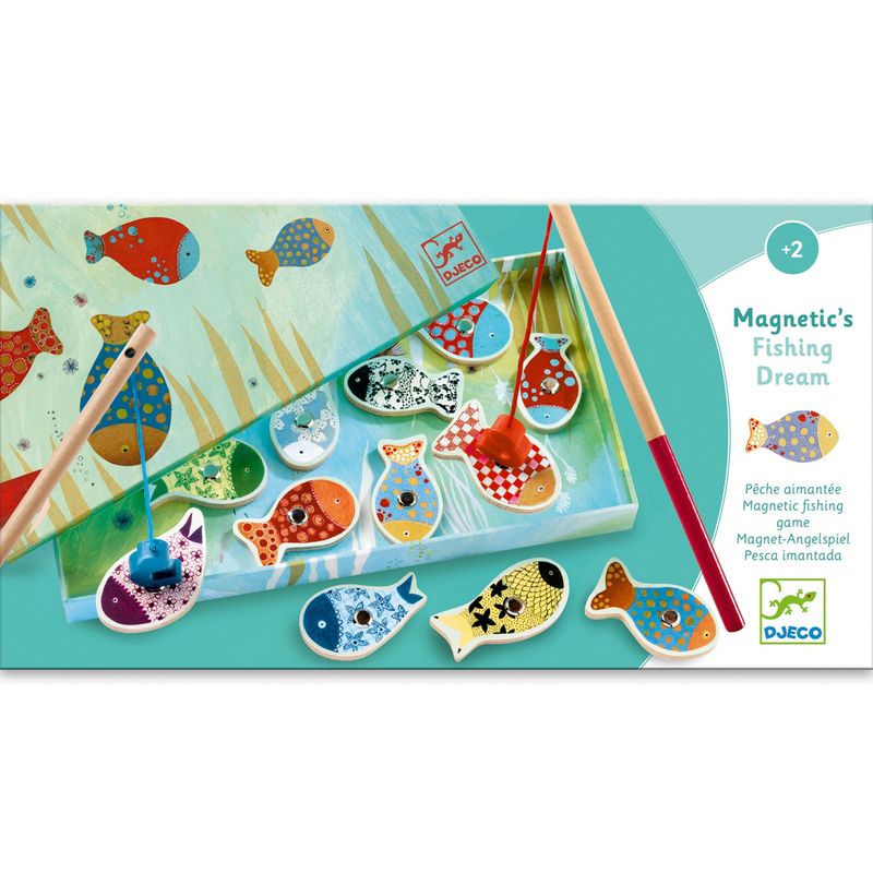 Jucarii, Copii si Bebe - Jucarii si jocuri - Jocuri si puzzle - Jocuri de societate - Joc magnetic de pescuit Fishing dream, Djeco - Infinity.ro