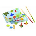 Jucarii, Copii si Bebe - Jucarii si jocuri - Jocuri si puzzle - Jocuri de societate - Joc magnetic de pescuit Fishing tropic, Djeco - Infinity.ro