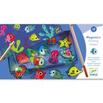 Jucarii, Copii si Bebe - Jucarii si jocuri - Jocuri si puzzle - Jocuri de societate - Joc magnetic de pescuit Fishing colour, Djeco - Infinity.ro