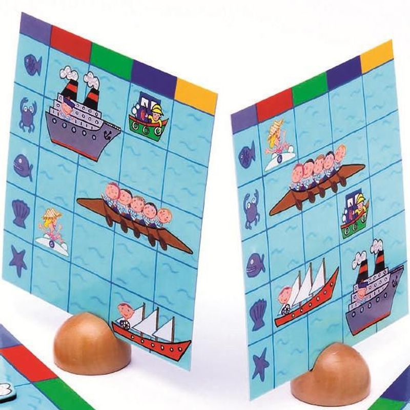 Jucarii, Copii si Bebe - Jucarii si jocuri - Jocuri si puzzle - Jocuri de societate - Joc de strategie Naviplouf, Djeco - Infinity.ro