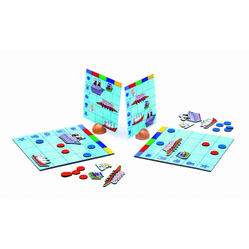Jucarii, Copii si Bebe - Jucarii si jocuri - Jocuri si puzzle - Jocuri de societate - Joc de strategie Naviplouf, Djeco - Infinity.ro