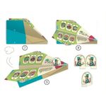 Jucarii, Copii si Bebe - Jucarii si jocuri - Jucarii & jocuri educative - Jocuri si jucarii educative - Joc creativ origami Avioane, Djeco - Infinity.ro