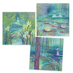 Jucarii, Copii si Bebe - Jucarii si jocuri - Jucarii & jocuri educative - Jocuri si jucarii educative - Atelier creativ Lacul cu nuferi Inspired by Monet, Djeco - Infinity.ro