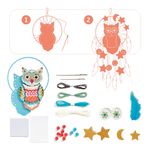 Jucarii, Copii si Bebe - Jucarii si jocuri - Jucarii & jocuri educative - Jocuri si jucarii educative - Joc creativ DIY Dreamcatcher bufnita, Djeco - Infinity.ro