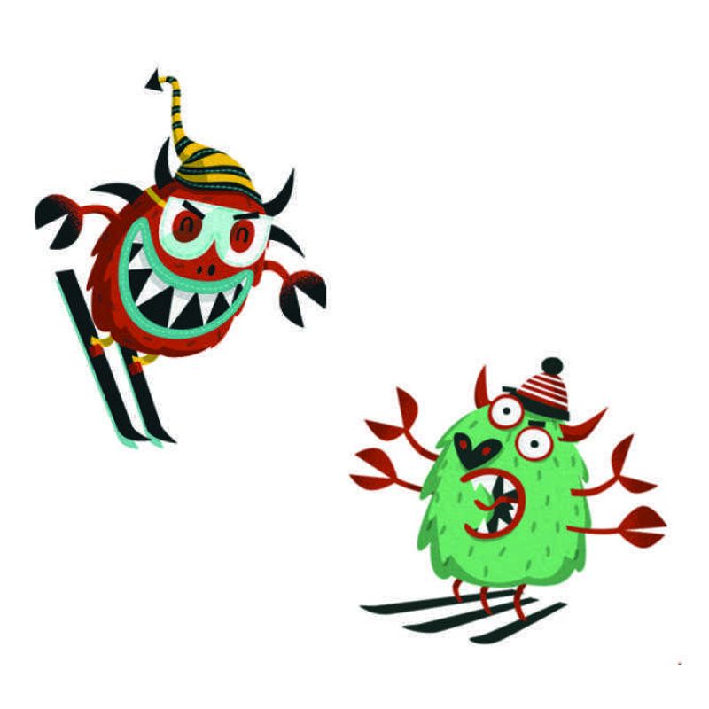 Jucarii, Copii si Bebe - Jucarii si jocuri - Jucarii & jocuri educative - Jocuri si jucarii educative - Joc creativ cu abtibilduri Monstruleti sportivi, Djeco - Infinity.ro