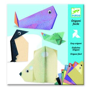 Joc creativ origami Animale polare, Djeco