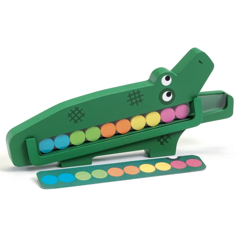 Jucarii, Copii si Bebe - Jucarii si jocuri - Jucarii & jocuri educative - Jocuri si jucarii educative - Joc educativ Crococroc, Djeco - Infinity.ro
