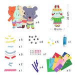 Jucarii, Copii si Bebe - Jucarii si jocuri - Jucarii & jocuri educative - Jocuri si jucarii educative - Joc creativ colaje Micii prieteni, Djeco - Infinity.ro