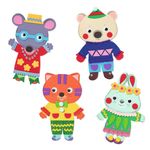 Jucarii, Copii si Bebe - Jucarii si jocuri - Jucarii & jocuri educative - Jocuri si jucarii educative - Joc creativ colaje Micii prieteni, Djeco - Infinity.ro