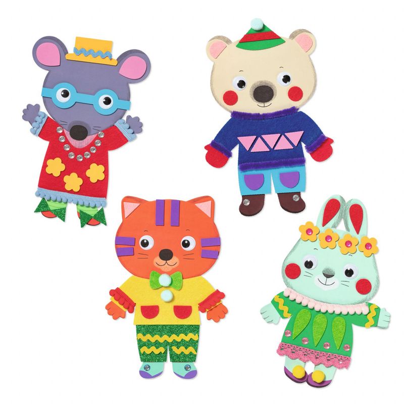 Jucarii, Copii si Bebe - Jucarii si jocuri - Jucarii & jocuri educative - Jocuri si jucarii educative - Joc creativ colaje Micii prieteni, Djeco - Infinity.ro