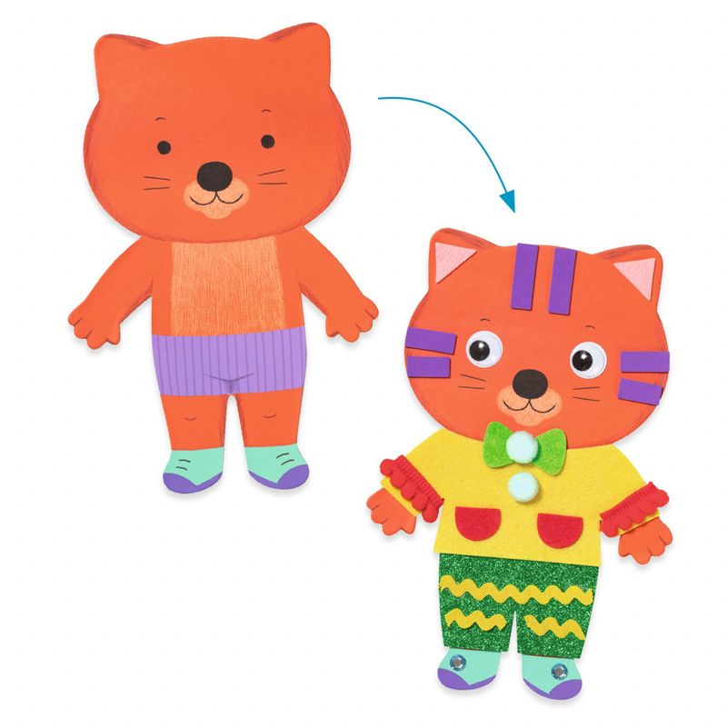 Jucarii, Copii si Bebe - Jucarii si jocuri - Jucarii & jocuri educative - Jocuri si jucarii educative - Joc creativ colaje Micii prieteni, Djeco - Infinity.ro
