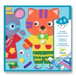 Jucarii, Copii si Bebe - Jucarii si jocuri - Jucarii & jocuri educative - Jocuri si jucarii educative - Joc creativ colaje Micii prieteni, Djeco - Infinity.ro