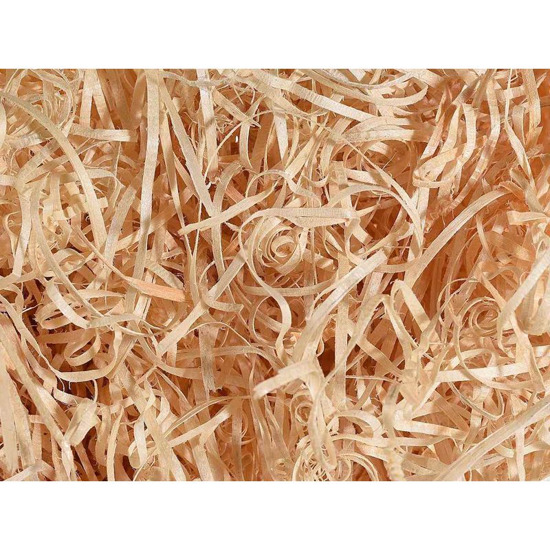 Casa si Gradina - Decoratiuni - Decoratiuni de sezon - Lana de lemn natur 1 kg - Infinity.ro