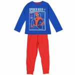 Fashion, accesorii si bijuterii - Copii - Lenjerie si pijamale copii - Pijamale copii - Pijamale lungi Spiderman,model 1208,Albastru/Rosu, 128 cm, 8 ani Albastru/Rosu 128 CM - Infinity.ro