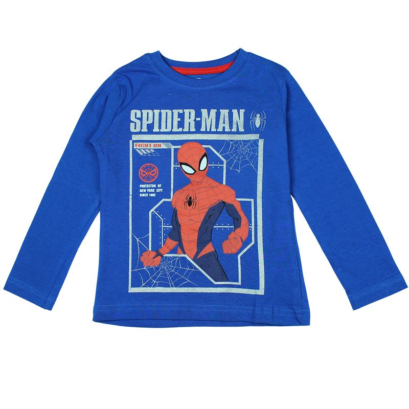 Fashion, accesorii si bijuterii - Copii - Lenjerie si pijamale copii - Pijamale copii - Pijamale lungi Spiderman,model 1208,Albastru/Rosu, 128 cm, 8 ani Albastru/Rosu 128 CM - Infinity.ro