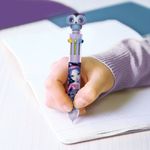 Carti si Birotica - Birotica - Instrumente de scris - Pixuri si stilouri - Pix cu bila, cu 10 culori, personaj Louna - Nebulous Stars - Infinity.ro