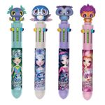 Carti si Birotica - Birotica - Instrumente de scris - Pixuri si stilouri - Pix cu bila, cu 10 culori, personaj Louna - Nebulous Stars - Infinity.ro