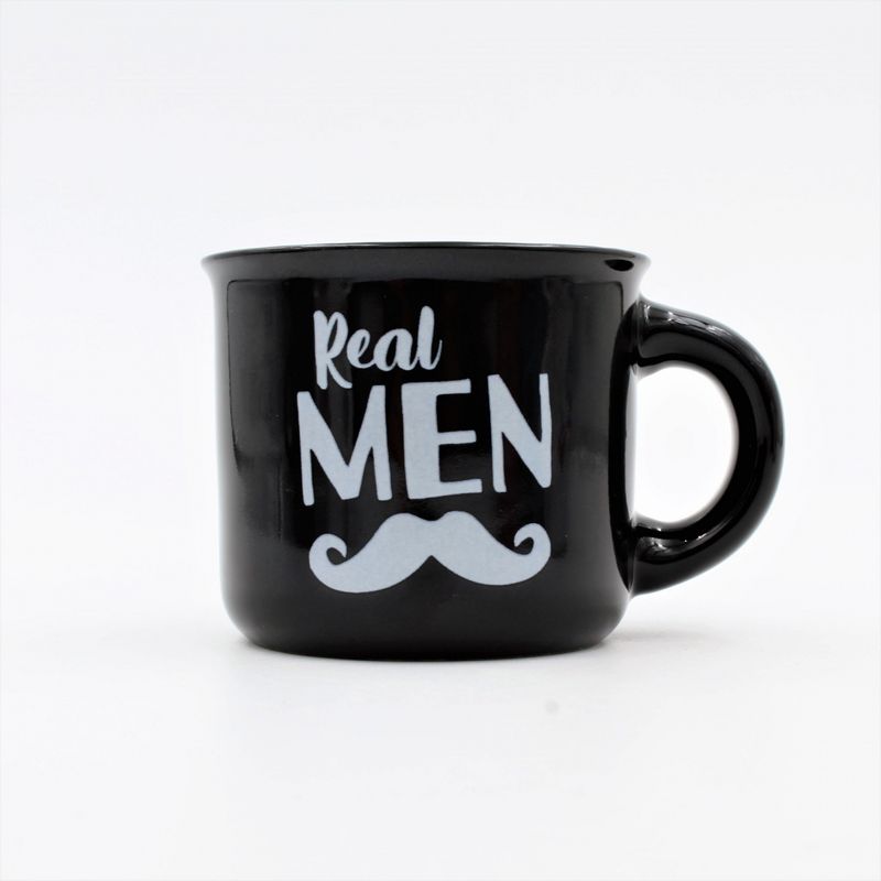 Casa si Gradina - Bucatarie si vesela - Cani si pahare - Cani si cesti - Cescuta espresso din ceramica Real men - Infinity.ro