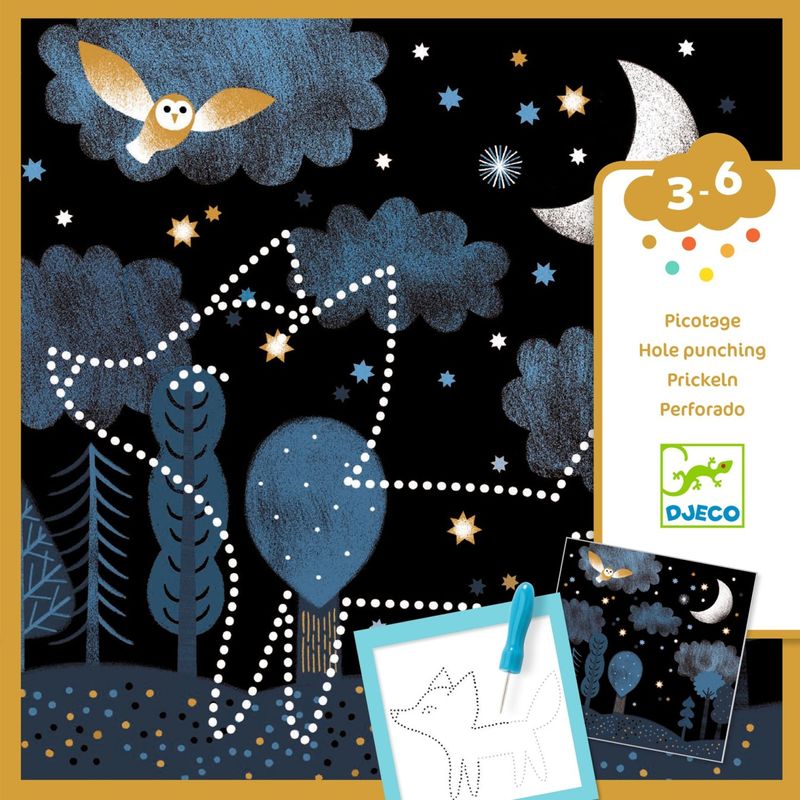 Jucarii, Copii si Bebe - Jucarii si jocuri - Jucarii & jocuri educative - Seturi de artizanat - Joc de creatie Dezvaluirea imaginii, Djeco - Infinity.ro