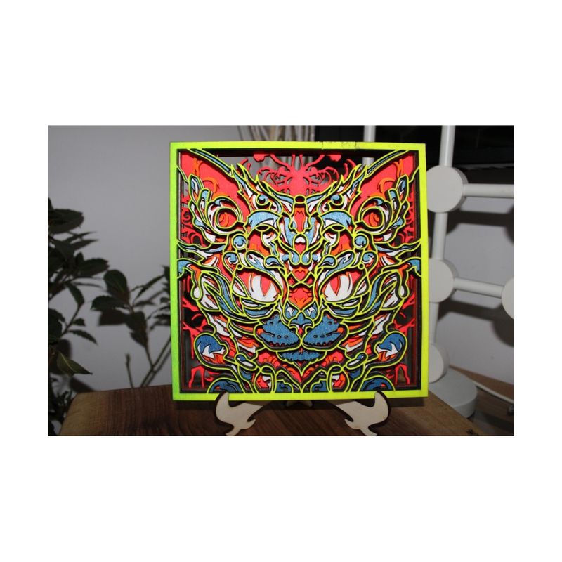 Casa si Gradina - Decoratiuni - Tablouri - Tablou „Spiritul Felin” - Infinity.ro