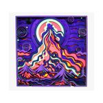 Casa si Gradina - Decoratiuni - Tablouri - Tablou „Cosmic Eruption” – Arta Luminoasa in Lemn - Infinity.ro