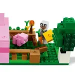 Jucarii, Copii si Bebe - Jucarii si jocuri - Seturi de constructie si cuburi - Seturi de constructie - Lego minecraft casa-purcelus 21268 - Infinity.ro