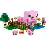 Jucarii, Copii si Bebe - Jucarii si jocuri - Seturi de constructie si cuburi - Seturi de constructie - Lego minecraft casa-purcelus 21268 - Infinity.ro