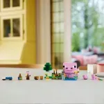 Jucarii, Copii si Bebe - Jucarii si jocuri - Seturi de constructie si cuburi - Seturi de constructie - Lego minecraft casa-purcelus 21268 - Infinity.ro