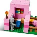 Jucarii, Copii si Bebe - Jucarii si jocuri - Seturi de constructie si cuburi - Seturi de constructie - Lego minecraft casa-purcelus 21268 - Infinity.ro