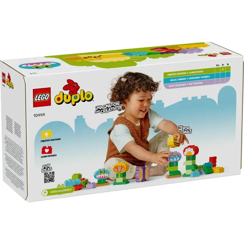 Jucarii, Copii si Bebe - Jucarii si jocuri - Seturi de constructie si cuburi - Seturi de constructie - Lego duplo gradina si flori creative 10444 - Infinity.ro