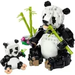 Jucarii, Copii si Bebe - Jucarii si jocuri - Seturi de constructie si cuburi - Seturi de constructie - Lego creator animale salbatice: familia de ursi panda 31165 - Infinity.ro