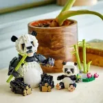 Jucarii, Copii si Bebe - Jucarii si jocuri - Seturi de constructie si cuburi - Seturi de constructie - Lego creator animale salbatice: familia de ursi panda 31165 - Infinity.ro