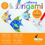 Jucarii, Copii si Bebe - Jucarii si jocuri - Jucarii & jocuri educative - Seturi de artizanat - Origami Pesti de colorat, Fridolin - Infinity.ro