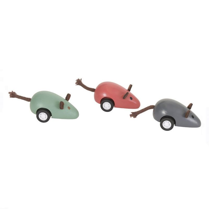Jucarii, Copii si Bebe - Jucarii si jocuri - Jucarii & jocuri educative - Jucarii interactive - Jucarie Lemn, Soricel mobil Egmont Toys - Infinity.ro