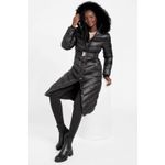 Fashion, accesorii si bijuterii/Femei/Imbracaminte femei/Jachete si geci femei - Geaca dama Guess Q4RL20, XL INTL, Negru - Infinity.ro