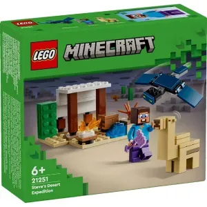 Lego minecraft expeditia in desert a lui steve 21251