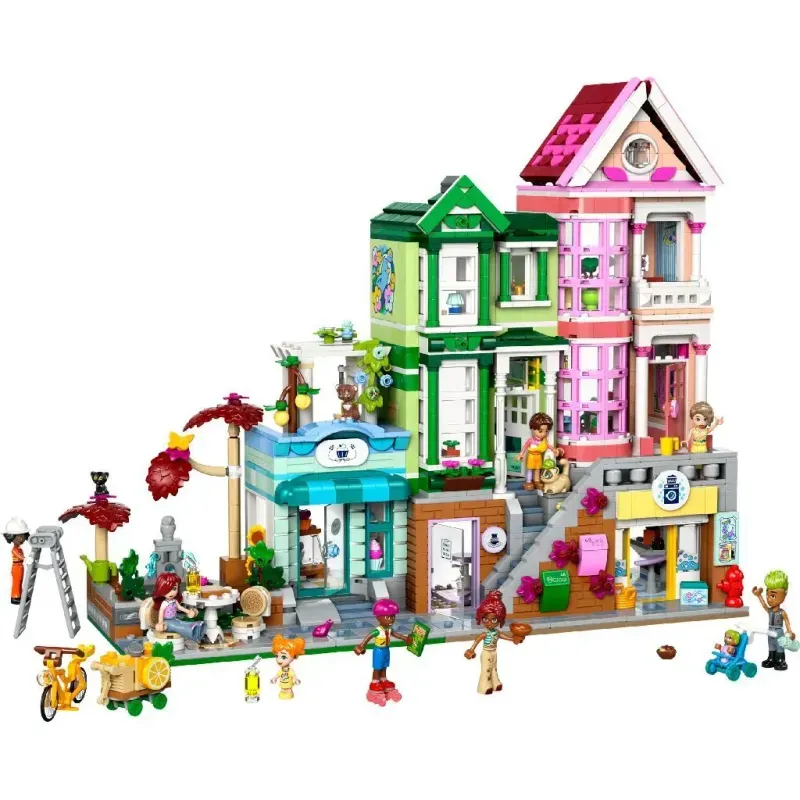 Jucarii, Copii si Bebe - Jucarii si jocuri - Seturi de constructie si cuburi - Seturi de constructie - Lego friends apartamente si magazine in orasul heartlake 42670 - Infinity.ro