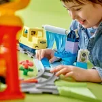 Jucarii, Copii si Bebe - Jucarii si jocuri - Seturi de constructie si cuburi - Seturi de constructie - Lego duplo tren comunitar interactiv 10428 - Infinity.ro