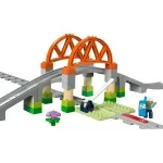 Jucarii, Copii si Bebe - Jucarii si jocuri - Seturi de constructie si cuburi - Seturi de constructie - Lego duplo set de extindere pod cu sine de cale ferata 10426 - Infinity.ro
