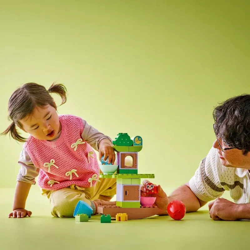 Jucarii, Copii si Bebe - Jucarii si jocuri - Seturi de constructie si cuburi - Seturi de constructie - Lego duplo copac pentru contrabalanta si stivuire 10440 - Infinity.ro