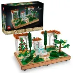 Jucarii, Copii si Bebe - Jucarii si jocuri - Seturi de constructie si cuburi - Seturi de constructie - Lego icons gradina cu fantana 10359 - Infinity.ro