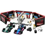 Jucarii, Copii si Bebe - Jucarii si jocuri - Seturi de constructie si cuburi - Seturi de constructie - Lego city garaj f1 si masini mercedes-amg si alpine 60444 - Infinity.ro