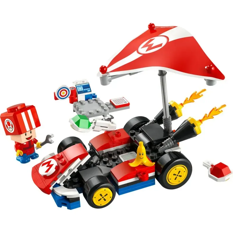 Jucarii, Copii si Bebe - Jucarii si jocuri - Seturi de constructie si cuburi - Seturi de constructie - Lego super mario mario kart standard kart 72032 - Infinity.ro